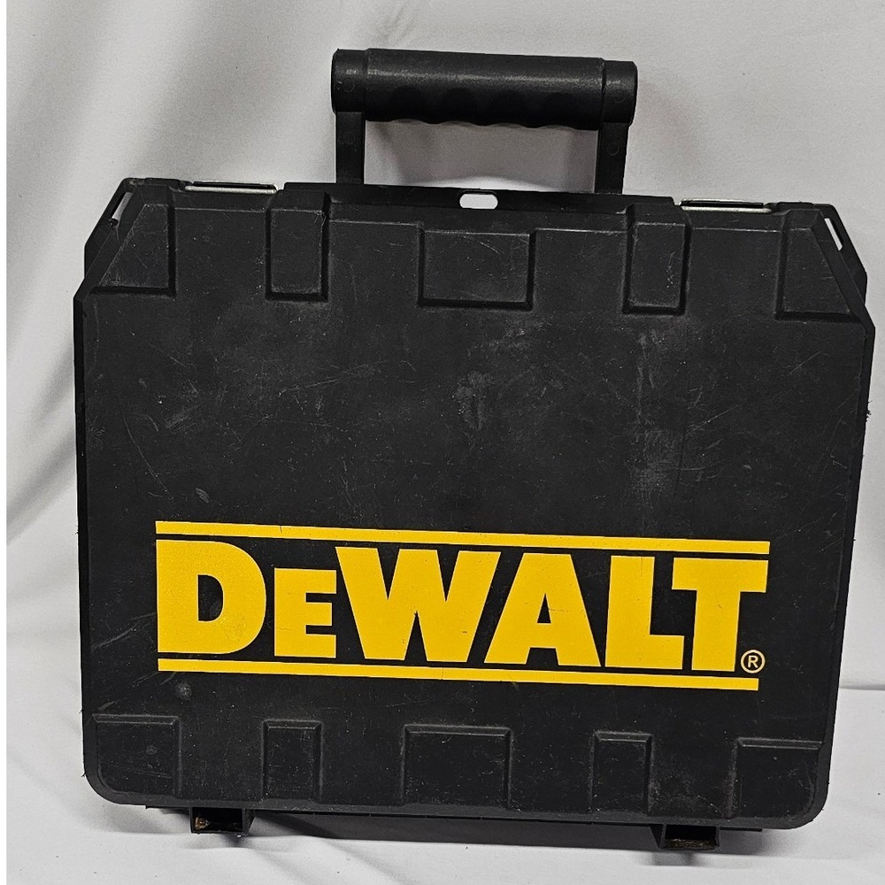 DeWalt D51238K Brad Nailer Replacement Hard Tool Carrying Case Black Plastic